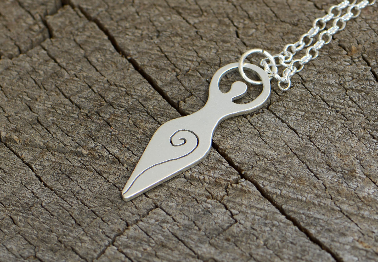 terling Silver Moon Goddess