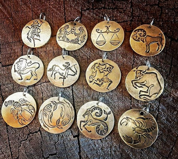 Personalized and custom Zodiac sign necklace
