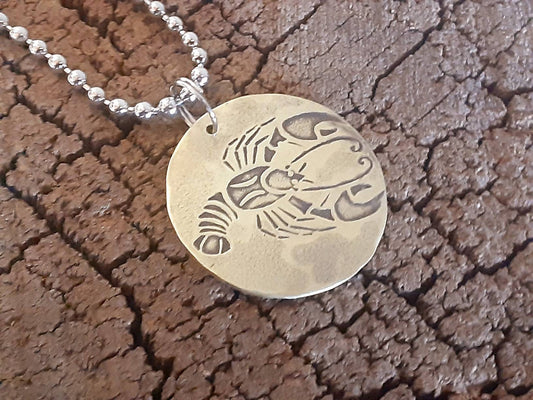 Personalized and custom Zodiac sign necklace