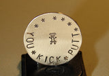 You kick putt bronze golf marker ladies edition, NiciArt 