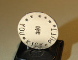 You kick putt bronze golf marker ladies edition, NiciArt 