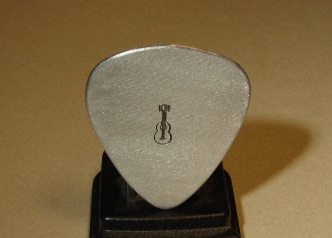 Sterling silver simple guitar pick