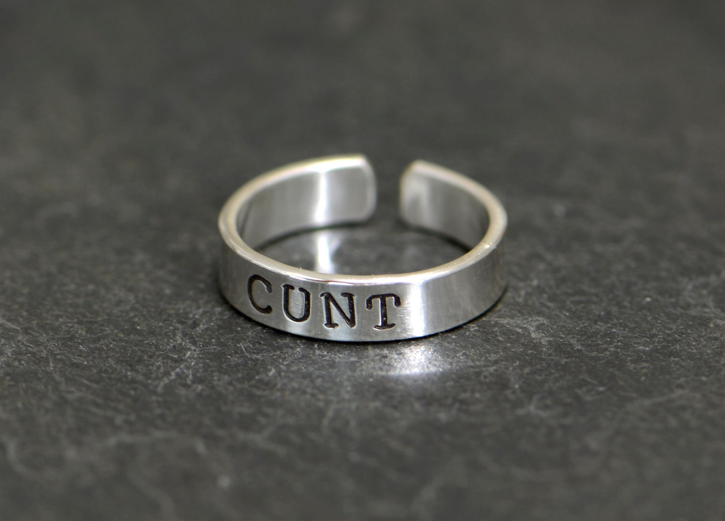 Sterling silver cunt toe ring
