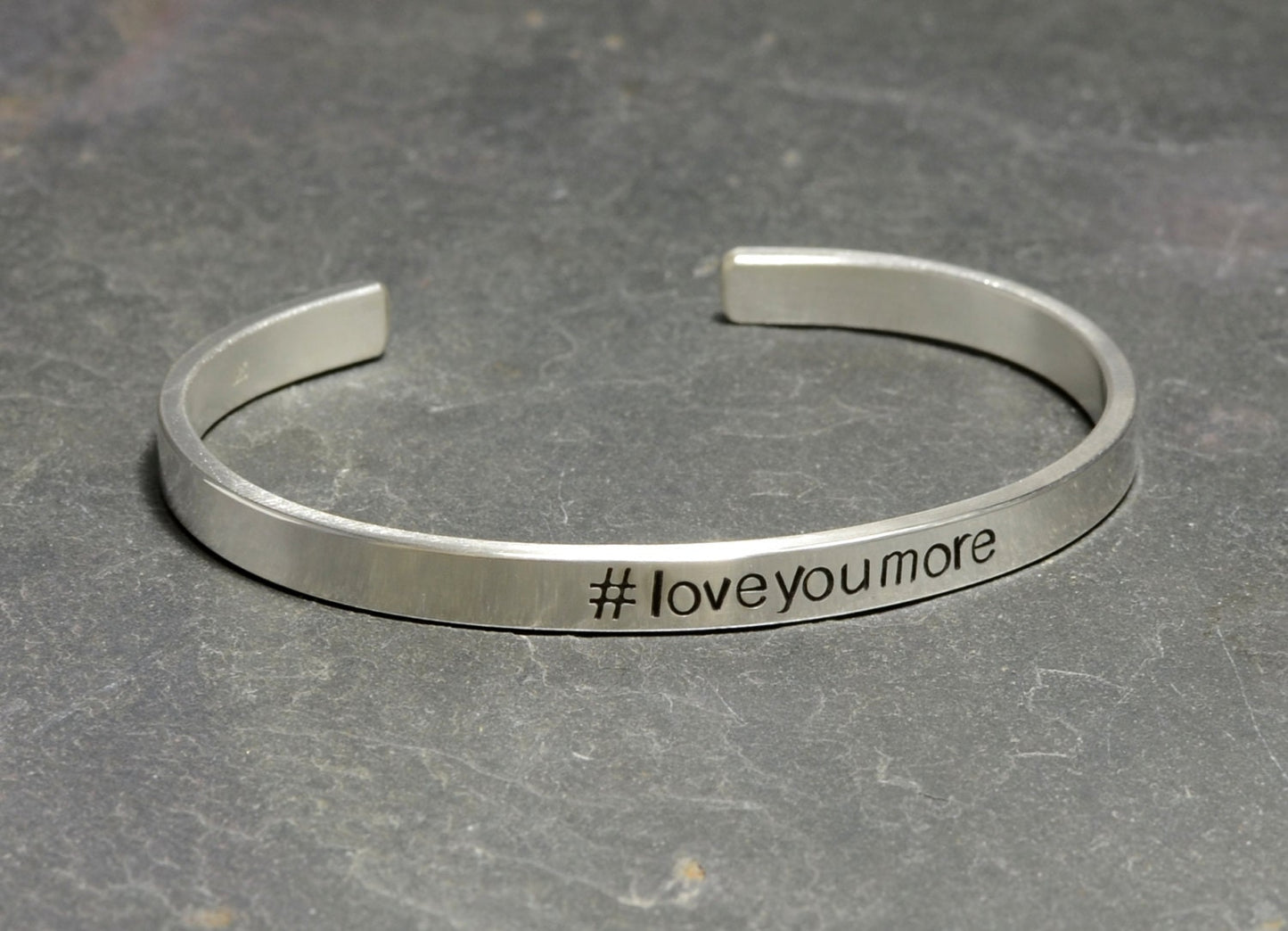 Sterling Silver Hashtag Bracelet for you to Personalize