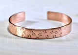 Hammered Copper and Stars Cuff Bracelet, NiciArt 