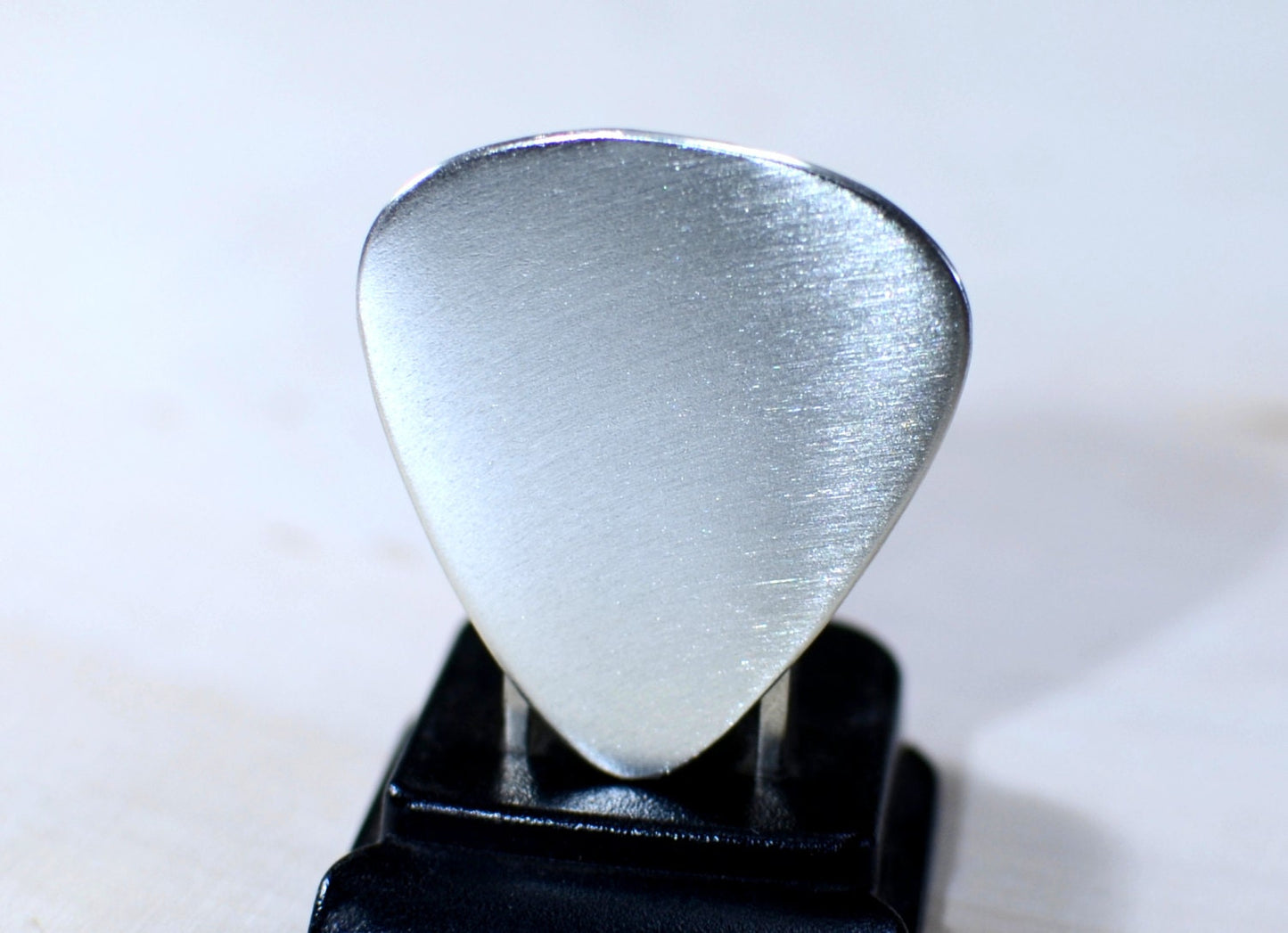 Sterling silver guitar pick ready to personalize
