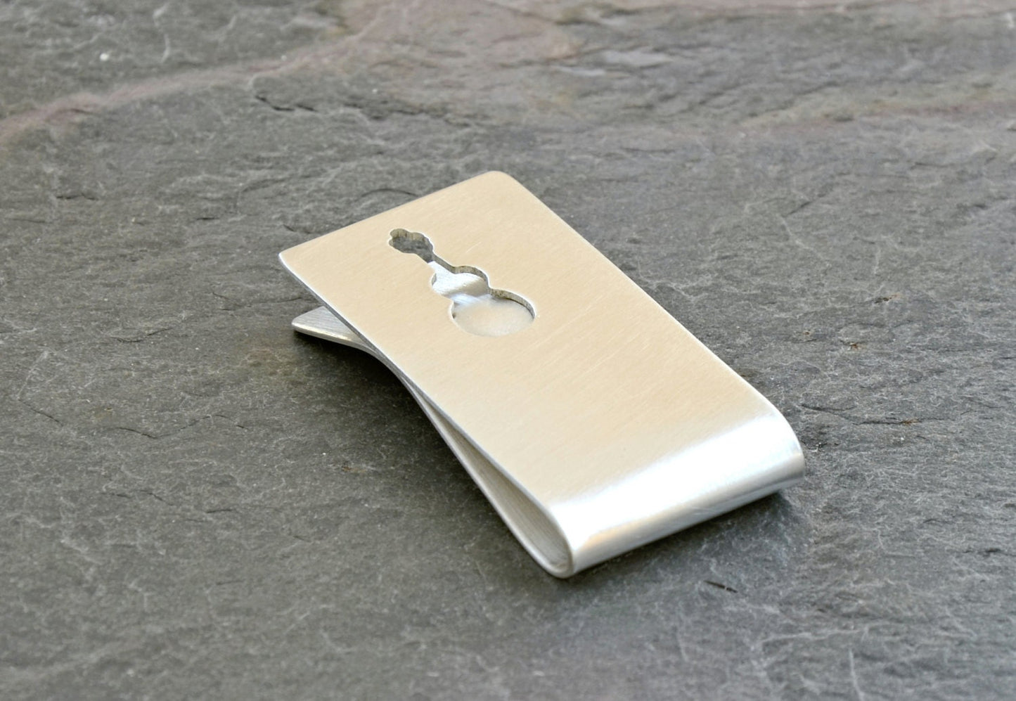 Sterling Silver Money Clip for a Rock Star - Can be Personalized