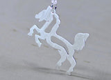 Sterling silver horse necklace, NiciArt 