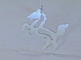 Sterling silver horse necklace, NiciArt 