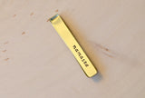 Namaste Brass Yoga Tie Bar, NiciArt 