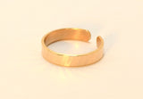 Solid Gold Hammered 14 k Toe Ring, NiciArt 