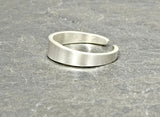 Sterling Silver Tapered Artisan Toe Ring, NiciArt 