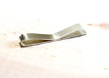 Father of the groom sterling silver tie bar, NiciArt 