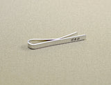 Aluminum tie bar handmade for dad, NiciArt 