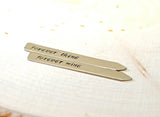 Sterling silver forever mine collar stays, NiciArt 
