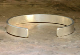 Latitude and longitude massive sterling silver cuff bracelet, NiciArt 
